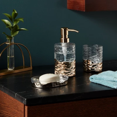 3pc Luxe Coordinate Bath Bundle Set - Threshold™ 3 3pc Luxe Coordinate Bath Bundle Set - Threshold™