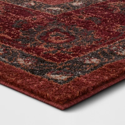 9'X12' Medallion Woven Area Rugs Red - Threshold™ 3 9'X12' Medallion Woven Area Rugs Red - Threshold™