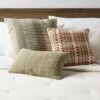 Oblong Windowpane Woven Decorative Throw Pillow Green - Threshold™