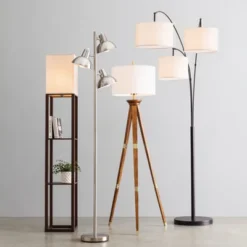 Oak Wood Tripod Floor Lamp Dark Brown - Threshold™ 19 Oak Wood Tripod Floor Lamp Dark Brown - Threshold™ -Threshold GUEST 12eb9924 86da 4a28 9eaa 3aaed057f6ef