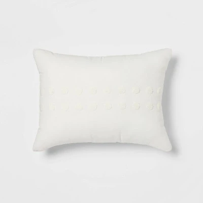 8pc Tufted Broken Stripe Comforter Bedding Set White - Threshold™ 10 8pc Tufted Broken Stripe Comforter Bedding Set White - Threshold™ - Image 8