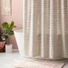 Woven Dotted Line Shower Curtain - Threshold™ -Threshold GUEST 13b1301b 2c91 4d47 b406 af1416a85cce