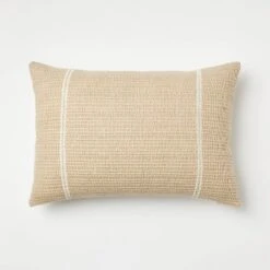 Oversize Embroidered Striped Throw Pillow Cream - Threshold™ Designed With Studio McGee 13 Oversize Embroidered Striped Throw Pillow Cream - Threshold™ Designed With Studio McGee -Threshold GUEST 1ddb9719 cee8 4fd1 9365 47a3d094f05c