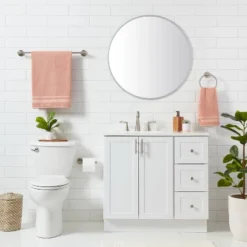 3pc Clean Bath Hardware Set - Threshold™