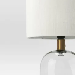 Glass Cylinder Mini Table Lamp With Open Base Clear - Threshold™ 8 Glass Cylinder Mini Table Lamp With Open Base Clear - Threshold™ -Threshold GUEST 1f14c873 4b74 4c73 a623 c80d2dde31a2
