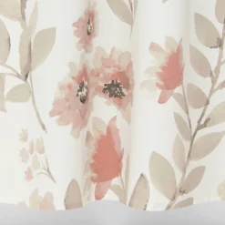 Blooms Flat Weave Shower Curtain Coral - Threshold™ 7 Blooms Flat Weave Shower Curtain Coral - Threshold™ -Threshold GUEST 20d1e2c8 5b6d 4bb6 9627 163c8cae1e3a