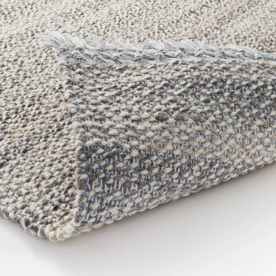 Bayside Indoor/Outdoor Rug Heathered Gray - Threshold™ Designed With Studio McGee 5 Bayside Indoor/Outdoor Rug Heathered Gray - Threshold™ Designed With Studio McGee - Image 3