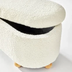 Havenstone Pill Shaped Storage Bench - Threshold™ Designed With Studio McGee -Threshold GUEST 23005a54 eccd 4b7f a243 da3f721b3a58