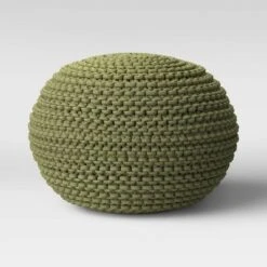 Cloverly Chunky Knit Pouf - Threshold™ -Threshold GUEST 24a7bfa9 549d 4ca6 8546 bc96f50f93fd