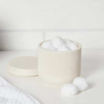 Modern Resin Canister Sand - Threshold™ 3 Modern Resin Canister Sand - Threshold™