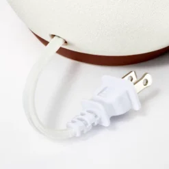 Ceramic Table Lamp With Gingham Print Pleated Shade White (Includes LED Light Bulb) - Threshold™ Designed With Studio McGee 9 Ceramic Table Lamp With Gingham Print Pleated Shade White (Includes LED Light Bulb) - Threshold™ Designed With Studio McGee -Threshold GUEST 27cadcf6 3a70 4c09 bf47 cd7e6352c324