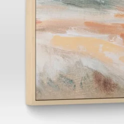 (Set Of 2) 24" X 30" Faded Landscape Framed Wall Canvases Natural - Threshold™ -Threshold GUEST 2a3ebdf4 feec 4926 8502 9d97478807fe