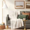 Long Faux Fur Throw Blanket Off White - Threshold™ -Threshold GUEST 37c4af6b d807 4d46 860d 4374d704da5d