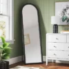 20" X 65" Arch Floor Mirror Black - Threshold™ -Threshold GUEST 3bce354b 9317 4a10 b4fc 2749d6efa28d