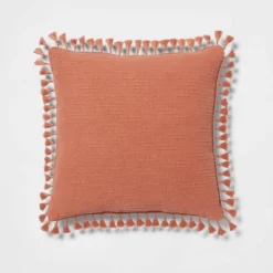 Euro Textured Slub Tassel Decorative Throw Pillow - Threshold™ 17 Euro Textured Slub Tassel Decorative Throw Pillow - Threshold™ -Threshold GUEST 3bd19ffb e688 44b0 8dc2 0b5a7009dfa2