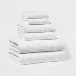 6pc Modern Bath Towels And Washcloths Set - Threshold™ -Threshold GUEST 3ef88610 ecb2 46a3 b326 af5218820255