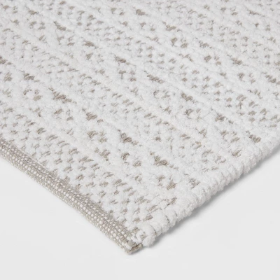 20"x32" Chenille Bath Rug - Threshold™ 4 20"x32" Chenille Bath Rug - Threshold™ - Image 2