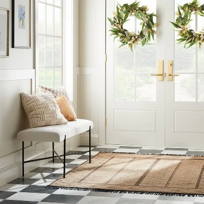 Flatweave Rug Neutral - Threshold™ Designed With Studio McGee 3 Flatweave Rug Neutral - Threshold™ Designed With Studio McGee