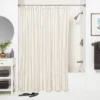 72" Rust Proof Stainless Steel Two-Way Mount Taper Finial Shower Curtain Rod Nickel - Threshold™ 2 72" Rust Proof Stainless Steel Two-Way Mount Taper Finial Shower Curtain Rod Nickel - Threshold™ -Threshold GUEST 462b0bd4 10b9 47d5 8a9d 7feeb9605640