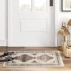 Cromwell Washable Printed Persian Style Rug Tan - Threshold™ -Threshold GUEST 48683614 527f 48e7 907c a77ede8c03df
