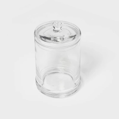 Medium Canister Apothecary Glass Clear - Threshold™ 4 Medium Canister Apothecary Glass Clear - Threshold™ - Image 2