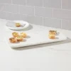 14" X 7" Marble Serving Platter White - Threshold™ -Threshold GUEST 49bebb95 347a 4c6b 894f 36953bf6c2b1