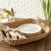 Twisted Seagrass Woven Tray Basket With Handle - Threshold™ 2 Twisted Seagrass Woven Tray Basket With Handle - Threshold™ -Threshold GUEST 4a5fe8a3 6b53 423e 9714 ce5babf3bd6b
