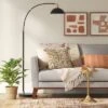 Adjustable Arc Floor Lamp With Swivel Head Black (Includes LED Light Bulb) - Threshold™ 1 Adjustable Arc Floor Lamp With Swivel Head Black (Includes LED Light Bulb) - Threshold™ -Threshold GUEST 4d252820 993e 40f4 abbe f2ae65ed404d