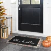 1'6"x2'6" Oh Hello Doormat Black - Threshold™ -Threshold GUEST 4e61d172 6d08 403d 90dc 64070b133292