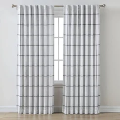 1pc Blackout Window Curtain Panel Gray - Threshold™ -Threshold GUEST 5174e4b4 88ff 41ca 8383 1294a0e6bdc3