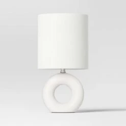 Abstract Ceramic Mini Table Lamp White - Threshold™ 9 Abstract Ceramic Mini Table Lamp White - Threshold™ -Threshold GUEST 547e7228 701a 4f70 910a f62eefa80d54