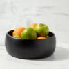 54oz Acacia Modern Serving Bowl Black - Threshold™ -Threshold GUEST 55781561 138c 4781 9eb7 10bb1e8cd3d9