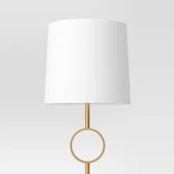 Metal Ring Floor Lamp Brass (Includes LED Light Bulb) - Threshold™ 7 Metal Ring Floor Lamp Brass (Includes LED Light Bulb) - Threshold™ -Threshold GUEST 562caccf d902 40af 8c30 977005b51350
