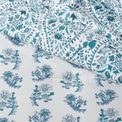 12pc Reversible Paisley Print Comforter & Sheets Set Blue/Dark Teal Blue - Threshold™ 16 12pc Reversible Paisley Print Comforter & Sheets Set Blue/Dark Teal Blue - Threshold™ -Threshold GUEST 5905586d 97c3 463f a986 2521cf0e7a13