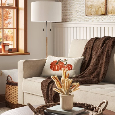 Marled Knit Throw Blanket - Threshold™ 3 Marled Knit Throw Blanket - Threshold™