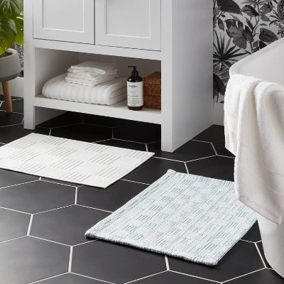 2pc 17"x24" Modern Rug Set - Threshold™ 3 2pc 17"x24" Modern Rug Set - Threshold™