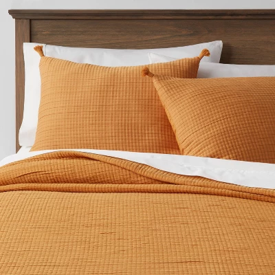 Double Cloth Quilt Sham - Threshold™ 3 Double Cloth Quilt Sham - Threshold™