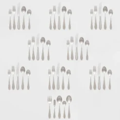 45pc Luxor 18/10 Stainless Steel Flatware Set - Threshold Signature™ 7 45pc Luxor 18/10 Stainless Steel Flatware Set - Threshold Signature™ -Threshold GUEST 5eeff87b f0a4 4f68 abf1 8b0a61366404