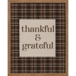 16" X 20" Thankful & Grateful Framed Under Plexi - Threshold™ 14 16" X 20" Thankful & Grateful Framed Under Plexi - Threshold™ -Threshold GUEST 6549a859 fd48 4a52 b23b 74714d9c7256