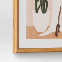 16" X 20" Beauty By Stormy Nesbit Glass/Wood Framed Wall Poster With Mat - Threshold™ -Threshold GUEST 6626cf51 f7b1 436e b93e 1b9ad631c293