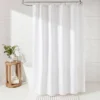 Matelasse Medallion Shower Curtain White - Threshold™ -Threshold GUEST 68eafdcf 71d2 48d4 be9c dade6d8d96ad