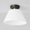Tapered Flush Mount Ceiling Light Black/Brass - Threshold™ 2 Tapered Flush Mount Ceiling Light Black/Brass - Threshold™ -Threshold GUEST 6916b83e f241 458c aa8c 28022fa444b1