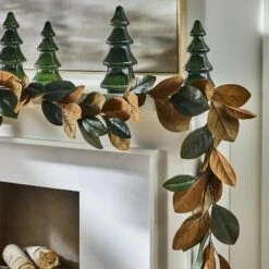 Magnolia Christmas Leaf Garland - Threshold™ Designed With Studio McGee