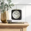 5" Square Alarm Clock Black - Threshold™ -Threshold GUEST 6cbd6310 53e4 484c 9c94 8975b66ac3e9