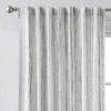 1pc 50"x84" Light Filtering Striped Curtain Panel Gray - Threshold™ -Threshold GUEST 766d9a41 5649 4868 b217 a40d2864e3d0
