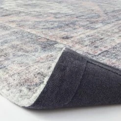 Brighton Distressed Vintage Persian Rug Light Blue - Threshold™ Designed With Studio McGee -Threshold GUEST 76cd3774 8941 4cae 8bc1 905ba87dffd3