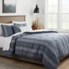 5pc Reversible Heathered Herringbone Stripe Comforter Set - Threshold™ -Threshold GUEST 783427fc a688 4b22 8804 70b9ac22076d