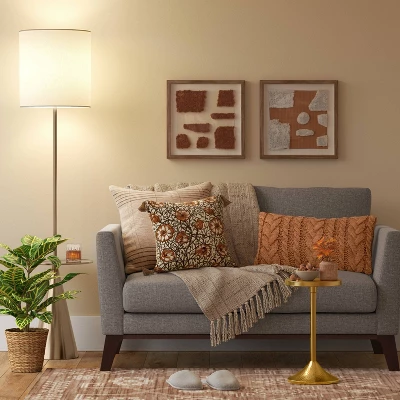 Modern Floor Lamp With Table Brass (Includes LED Light Bulb) - Threshold™ 4 Modern Floor Lamp With Table Brass (Includes LED Light Bulb) - Threshold™ - Image 2