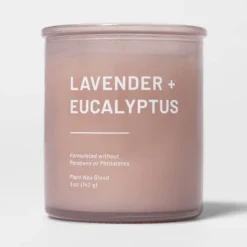 Glass Jar Lavender And Eucalyptus Candle - Threshold™ 10 Glass Jar Lavender And Eucalyptus Candle - Threshold™ -Threshold GUEST 809cac14 c554 458a 8774 49a2f6be7e7b