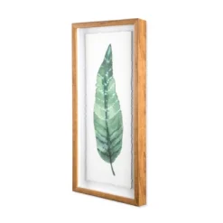 (Set Of 3) 28"x12" Framed Leaves Decorative Wall Art White - Threshold™ -Threshold GUEST 8176423f 41b8 4092 bb29 d3a72d0feae8